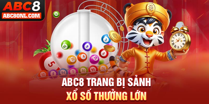 ABC8 trang bị sảnh xổ số thưởng lớn